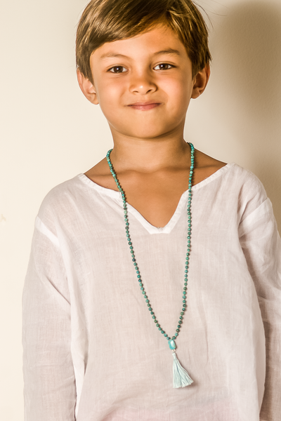 Well Being Mala Necklace for Baby - Anna Michielan Jewelry
