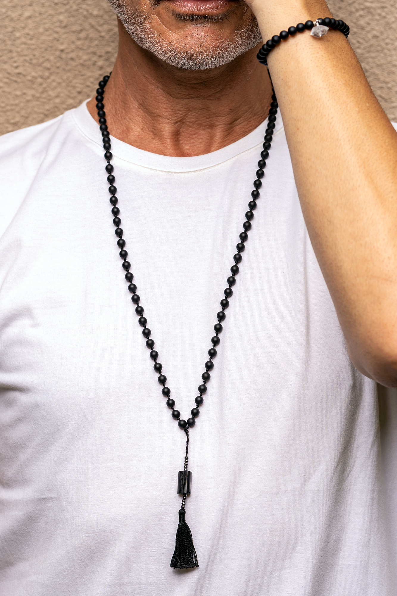 Positive Attitude Mala Necklace - Anna Michielan Jewelry
