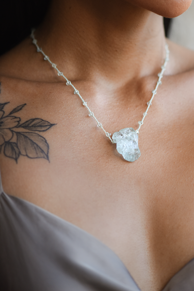 Calming Short Necklace - Anna Michielan Jewelry
