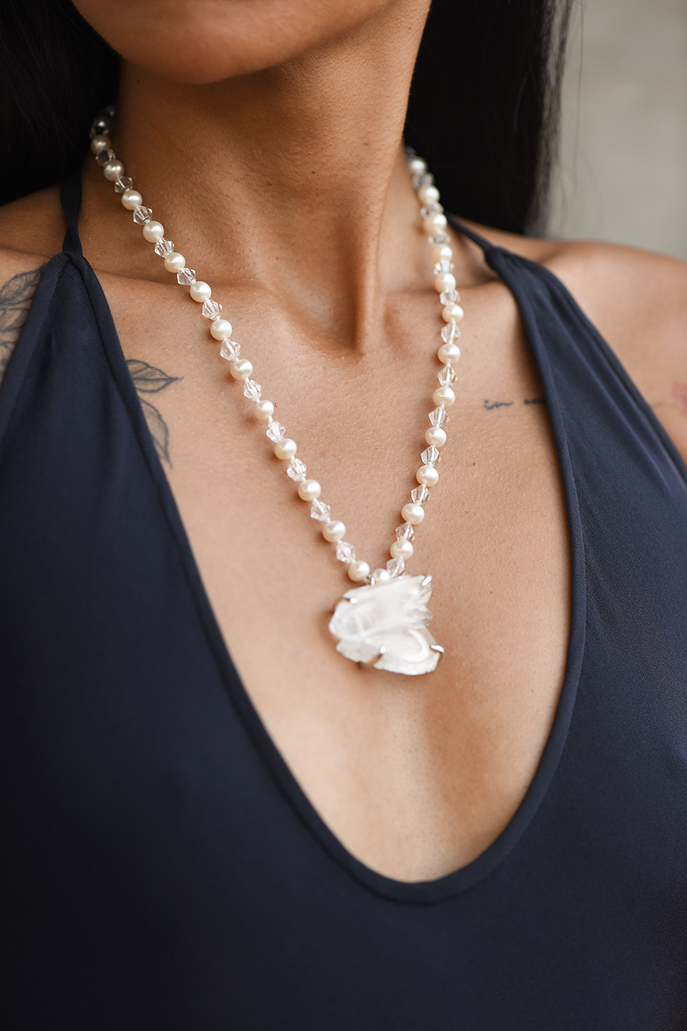Emotional Stability Short Necklace - Anna Michielan Jewelry