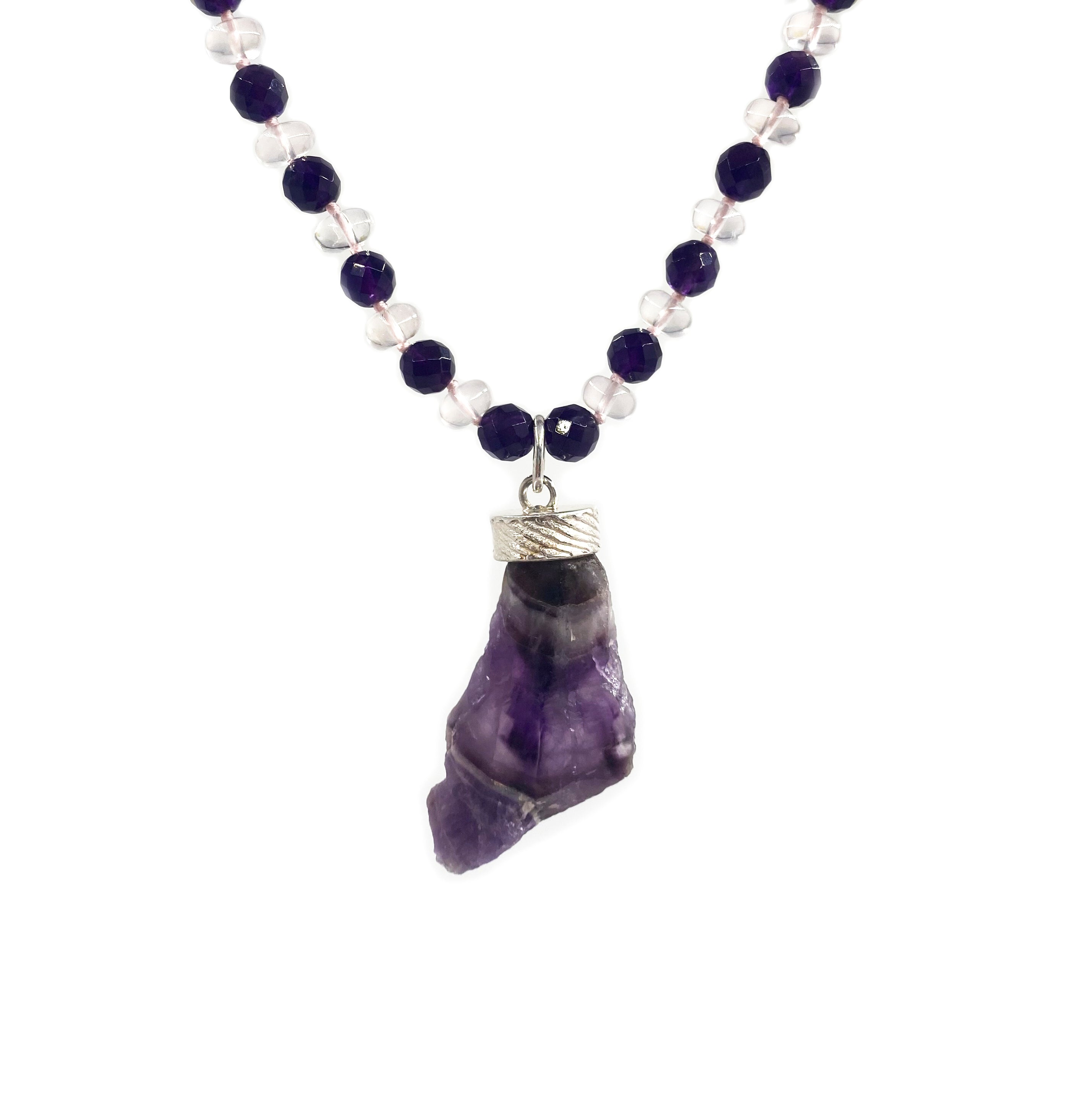 Natural Tranquilazer Mala Necklace - Anna Michielan Jewelry