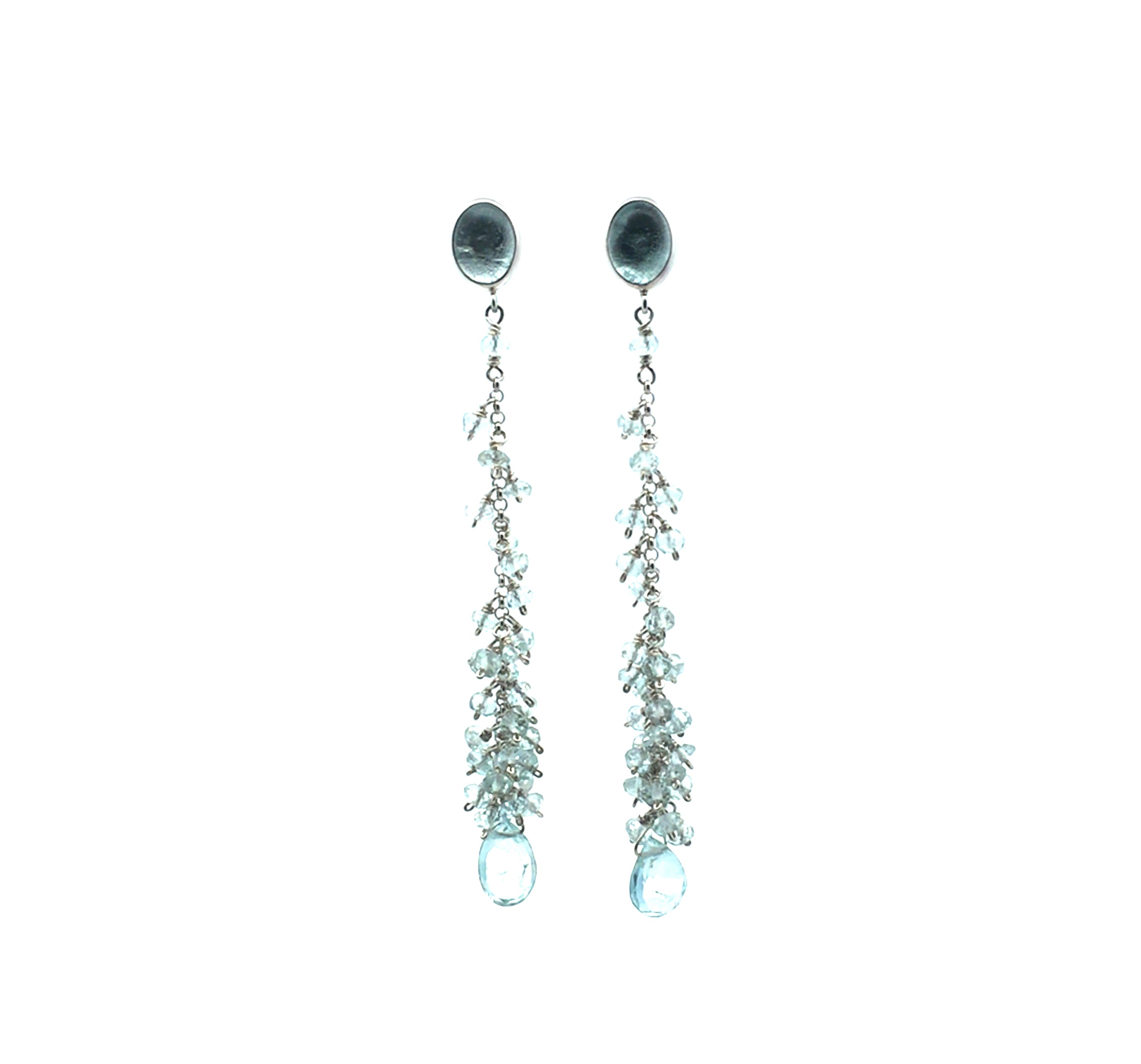 Calming Silver Earrings - Anna Michielan Jewelry