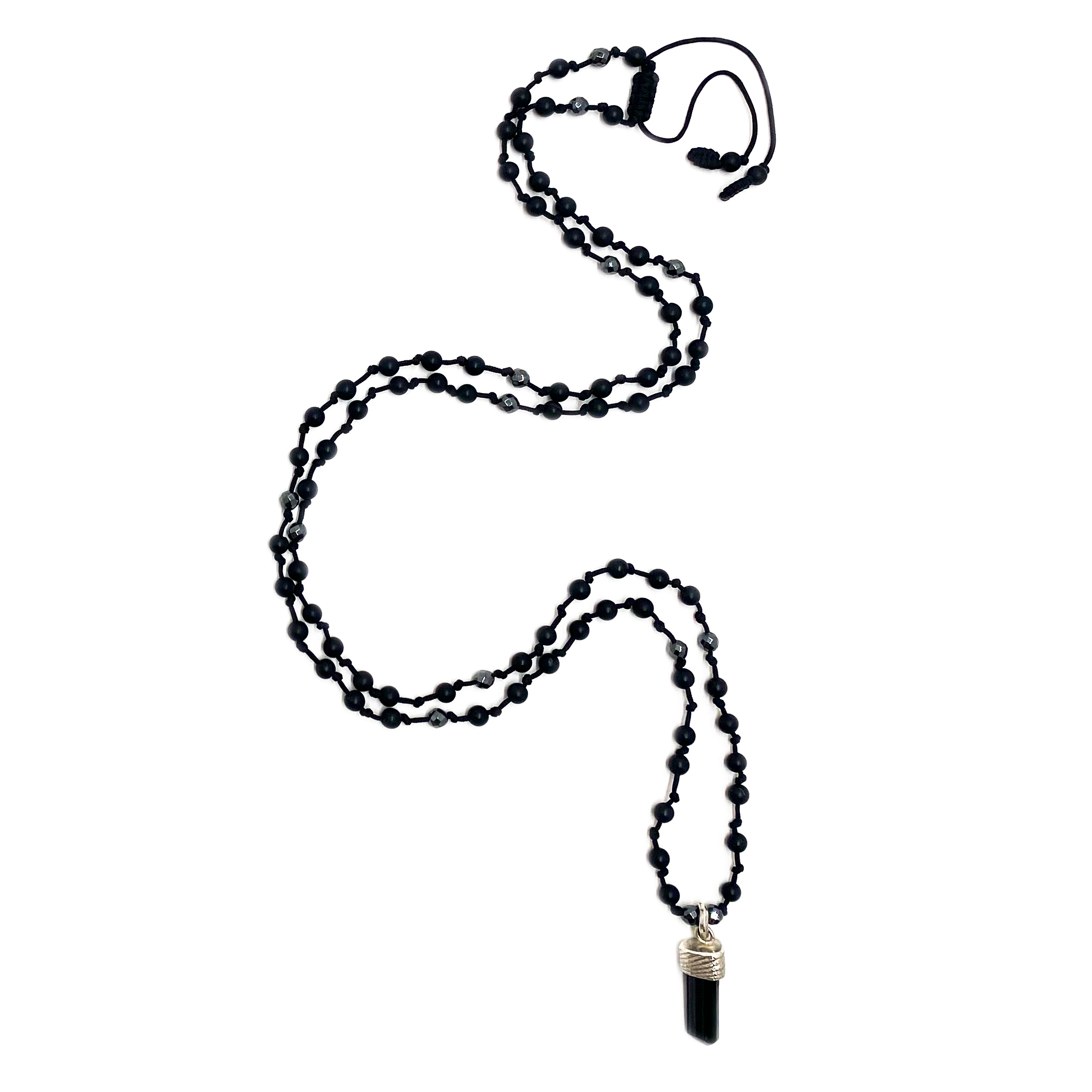 Protection and Strenght Long Necklace - Anna Michielan Jewelry