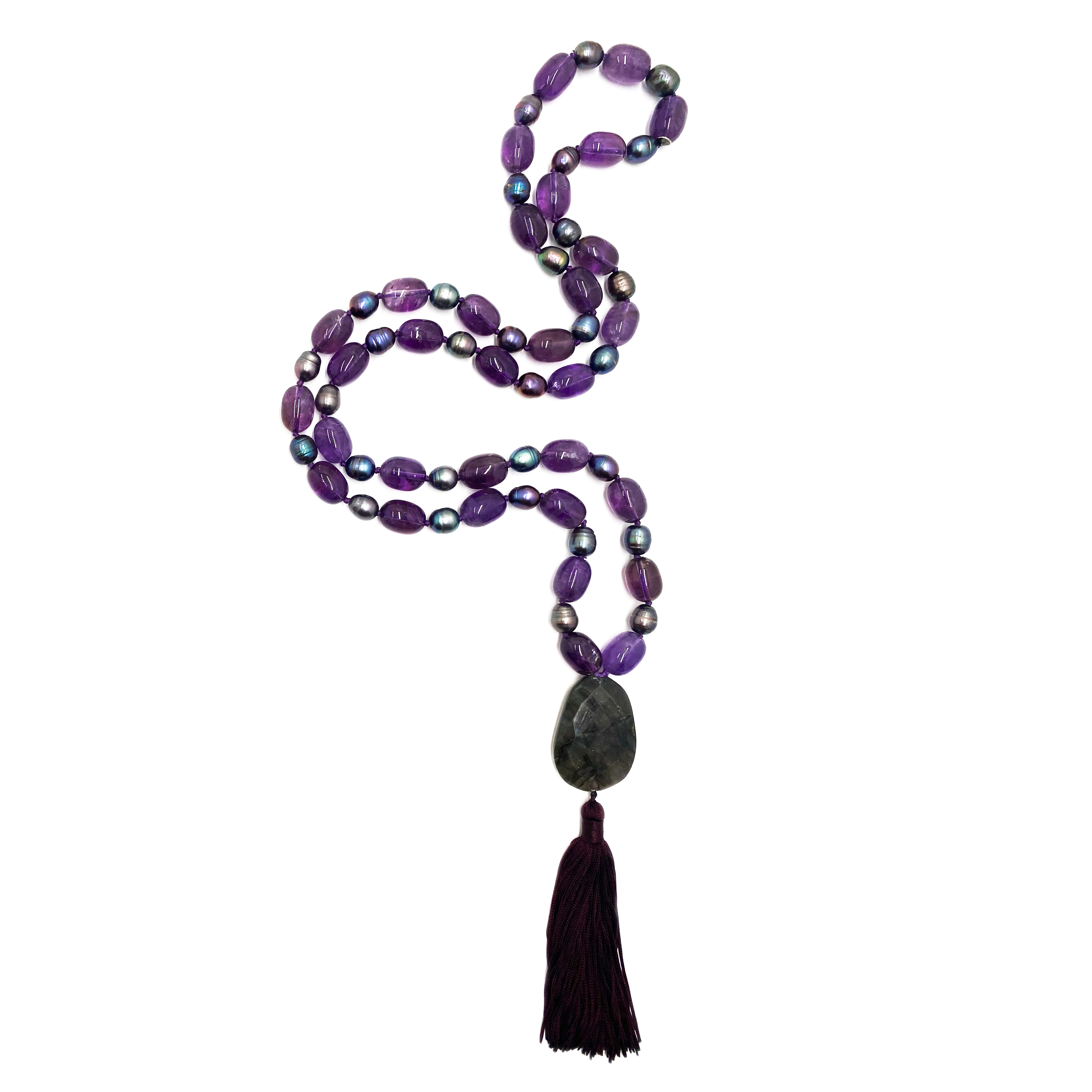 Raising Consciousness Long Necklace - Anna Michielan Jewelry