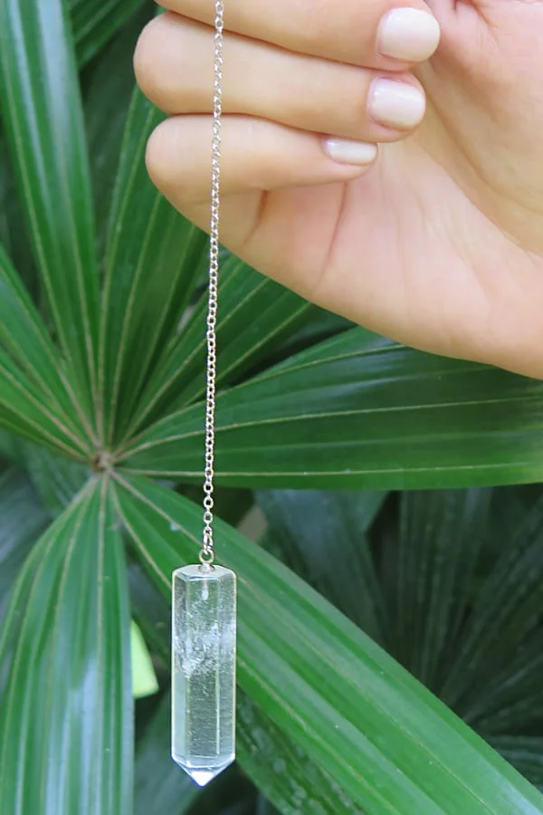 Crystal Pendulum Wand - Anna Michielan Jewelry