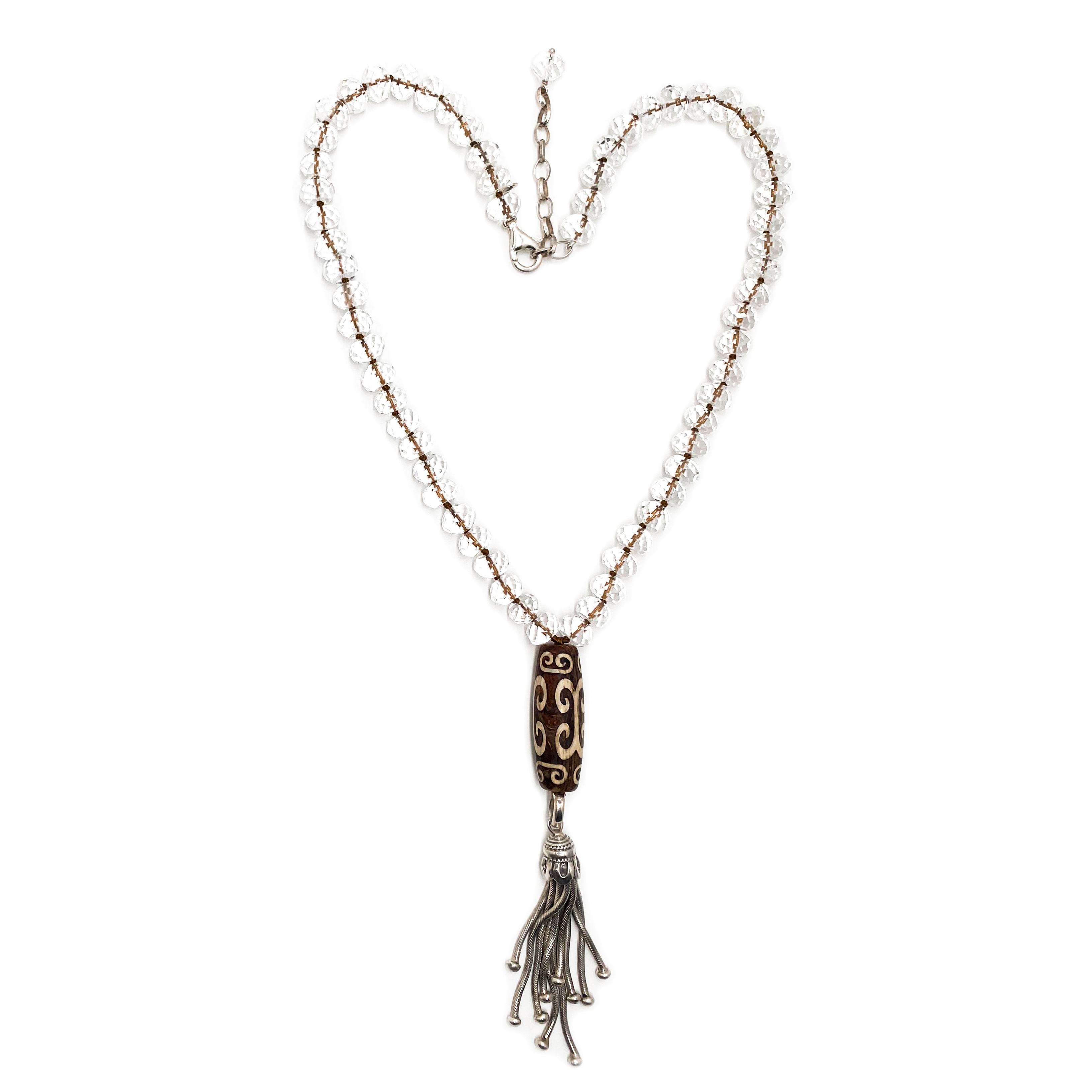 Connect to Source Long Necklace - Anna Michielan Jewelry