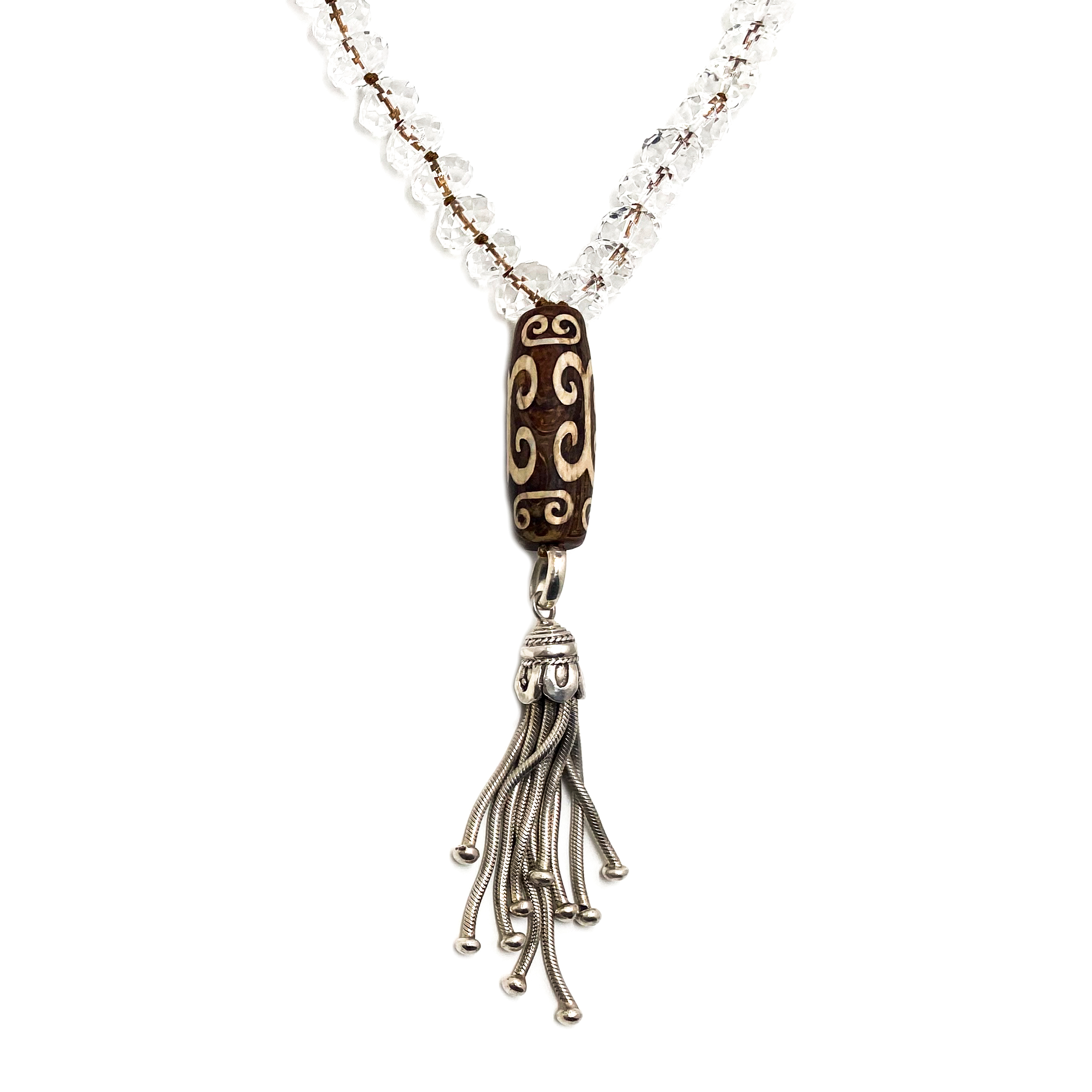 Connect to Source Long Necklace - Anna Michielan Jewelry