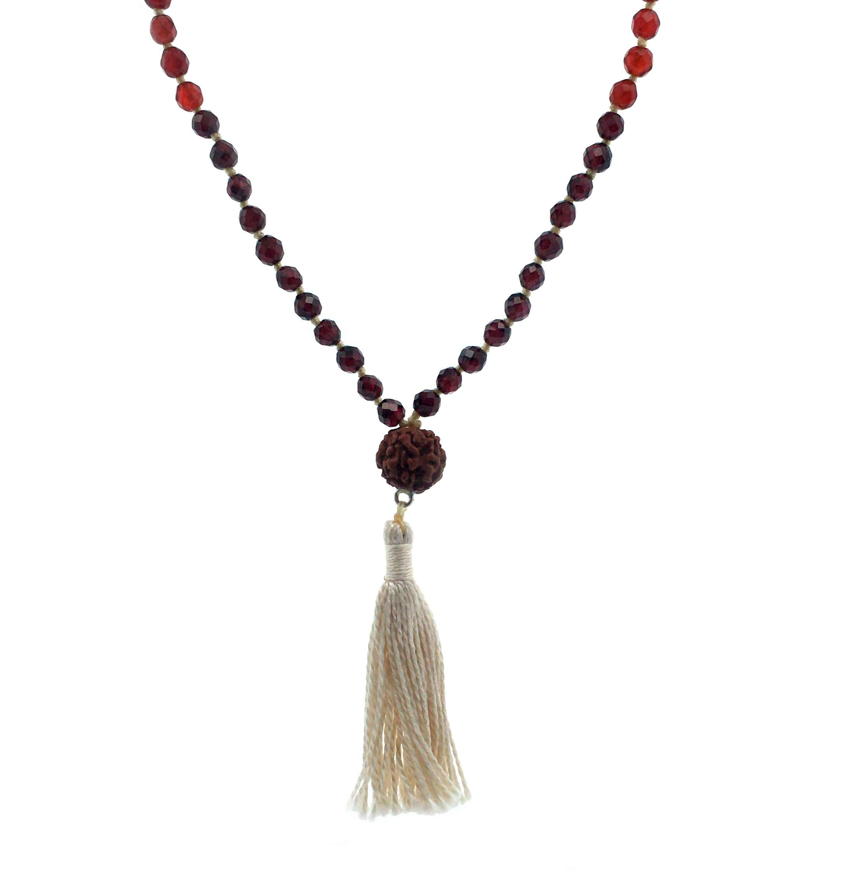 Seven Chakra Mala Necklace 4mm - Anna Michielan Jewelry