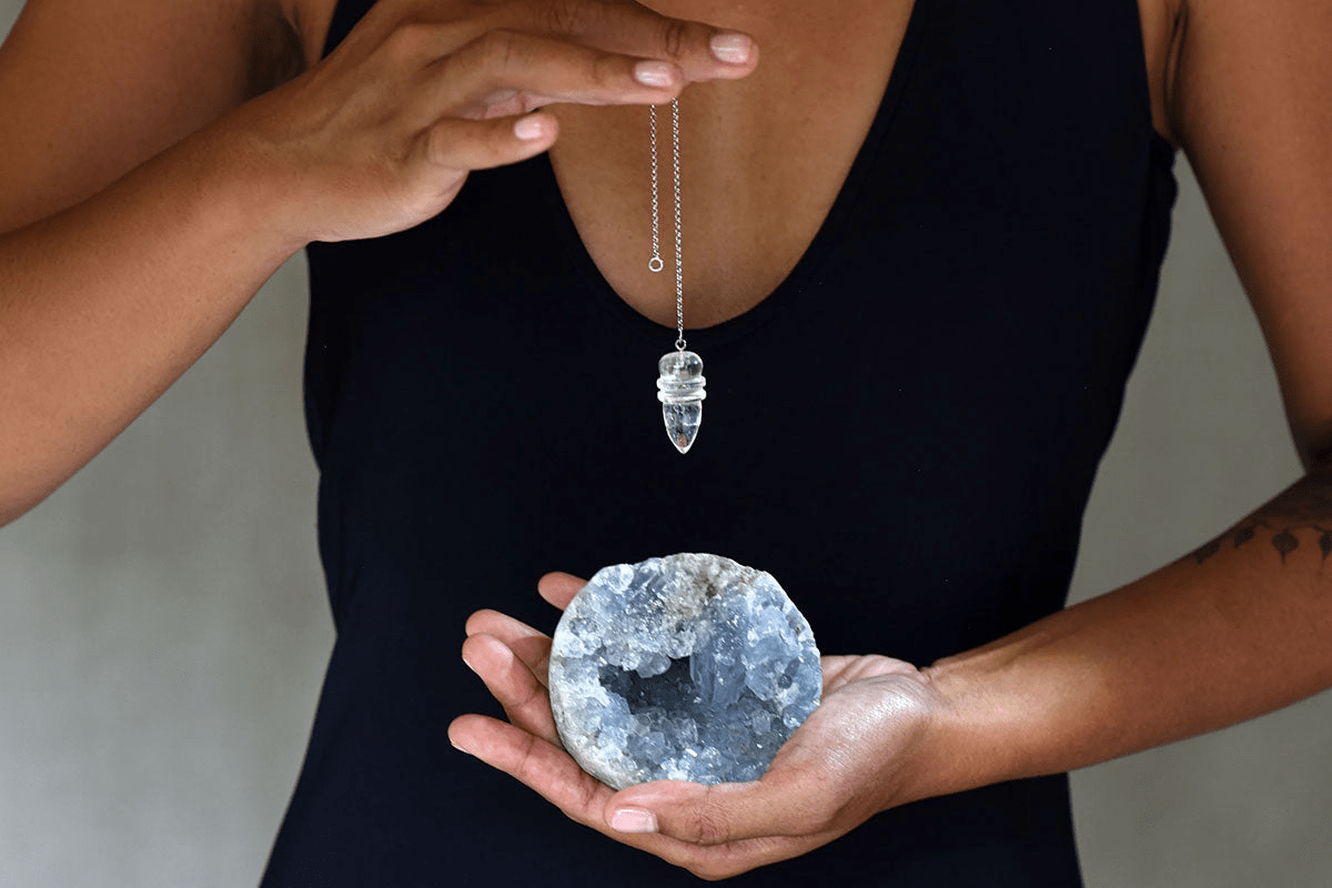 Crystals and Pendulums - Anna Michielan Jewelry