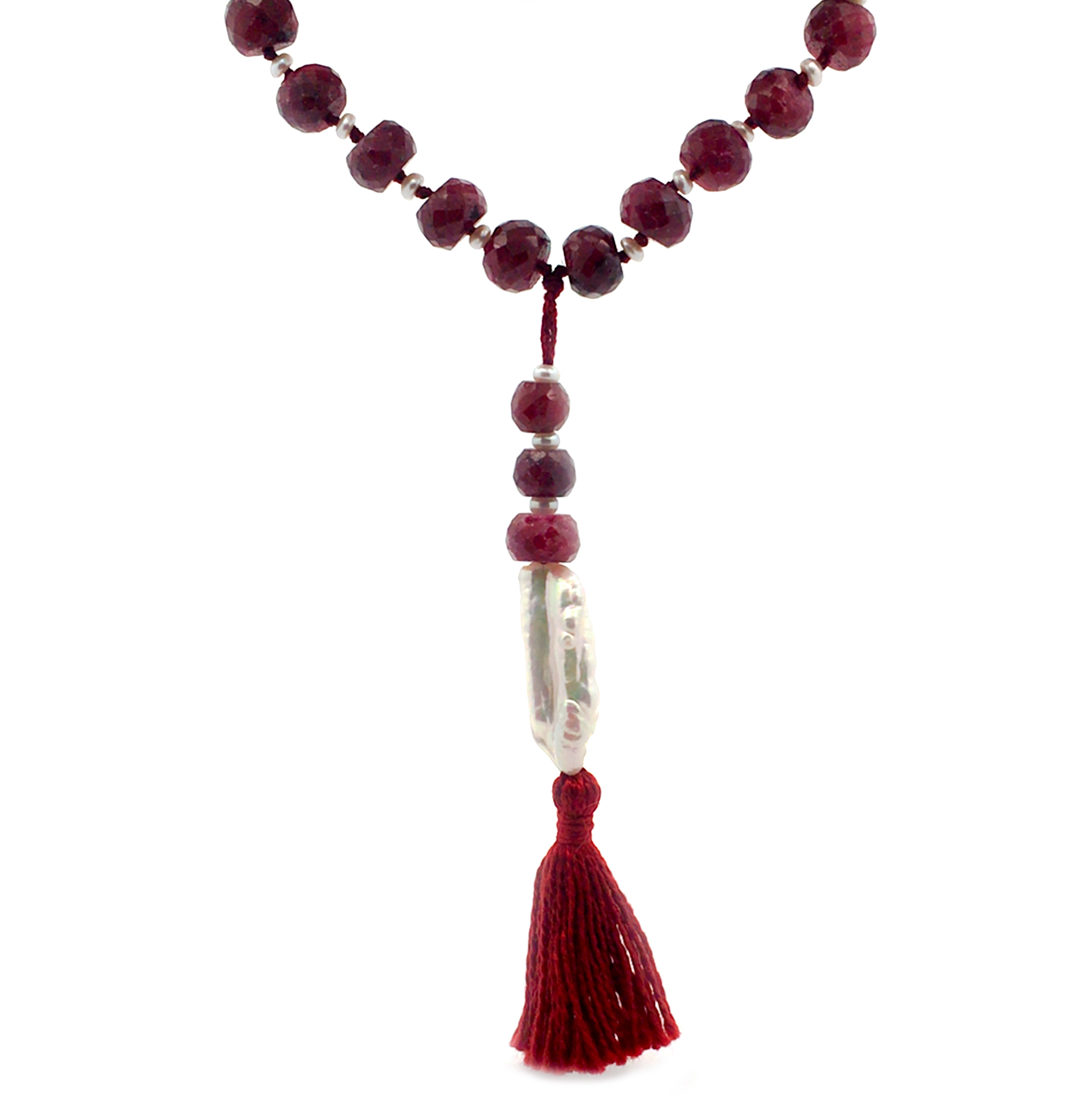 Positive Mind Long Necklace - Anna Michielan Jewelry