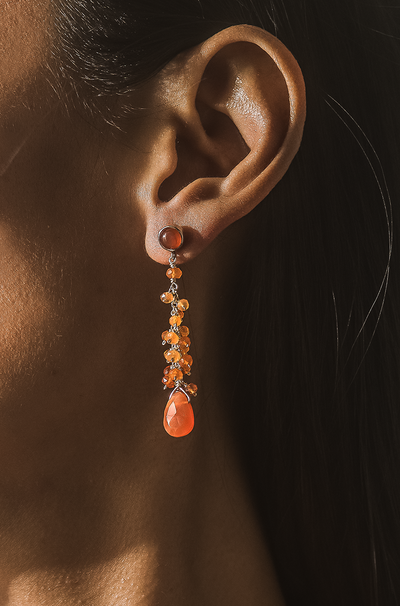 Creativity Silver Earrings - Anna Michielan Jewelry