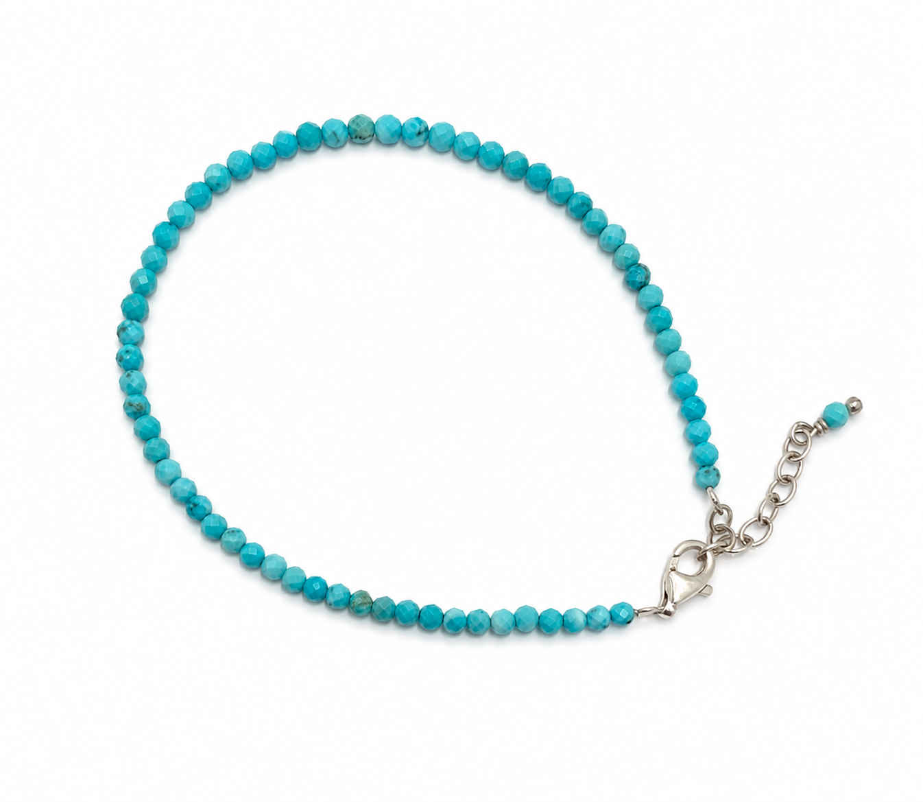 Enhance Intuition Single Layer Silver Bracelet