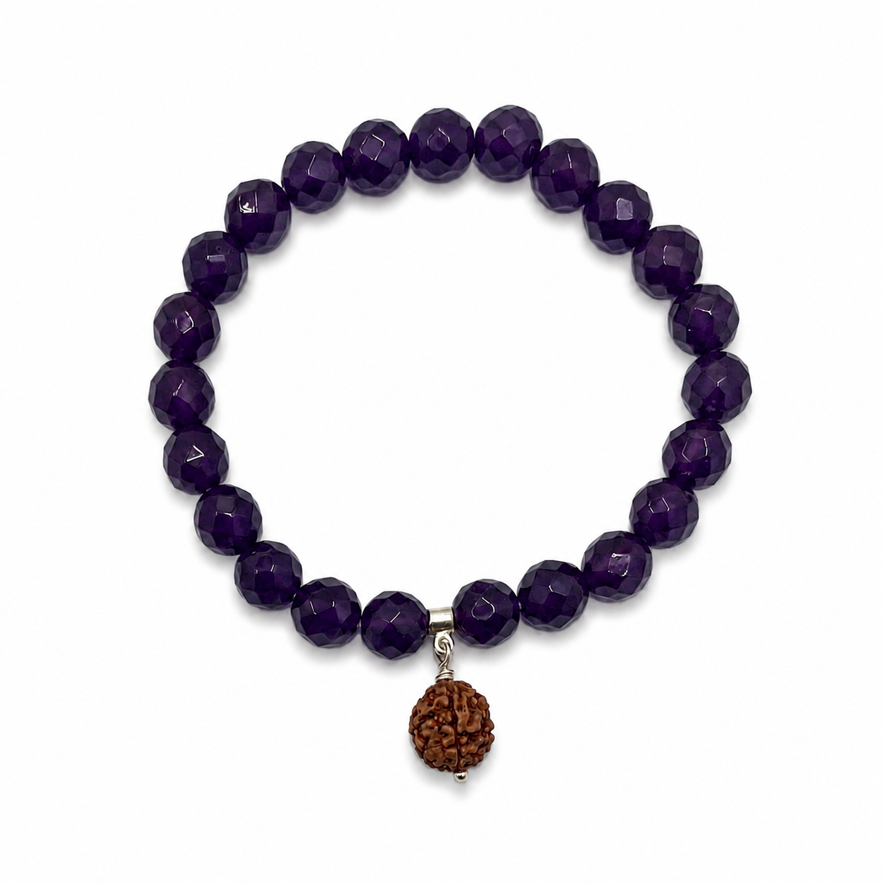 Spiritual Awareness Amethyst Elastic Bracelet