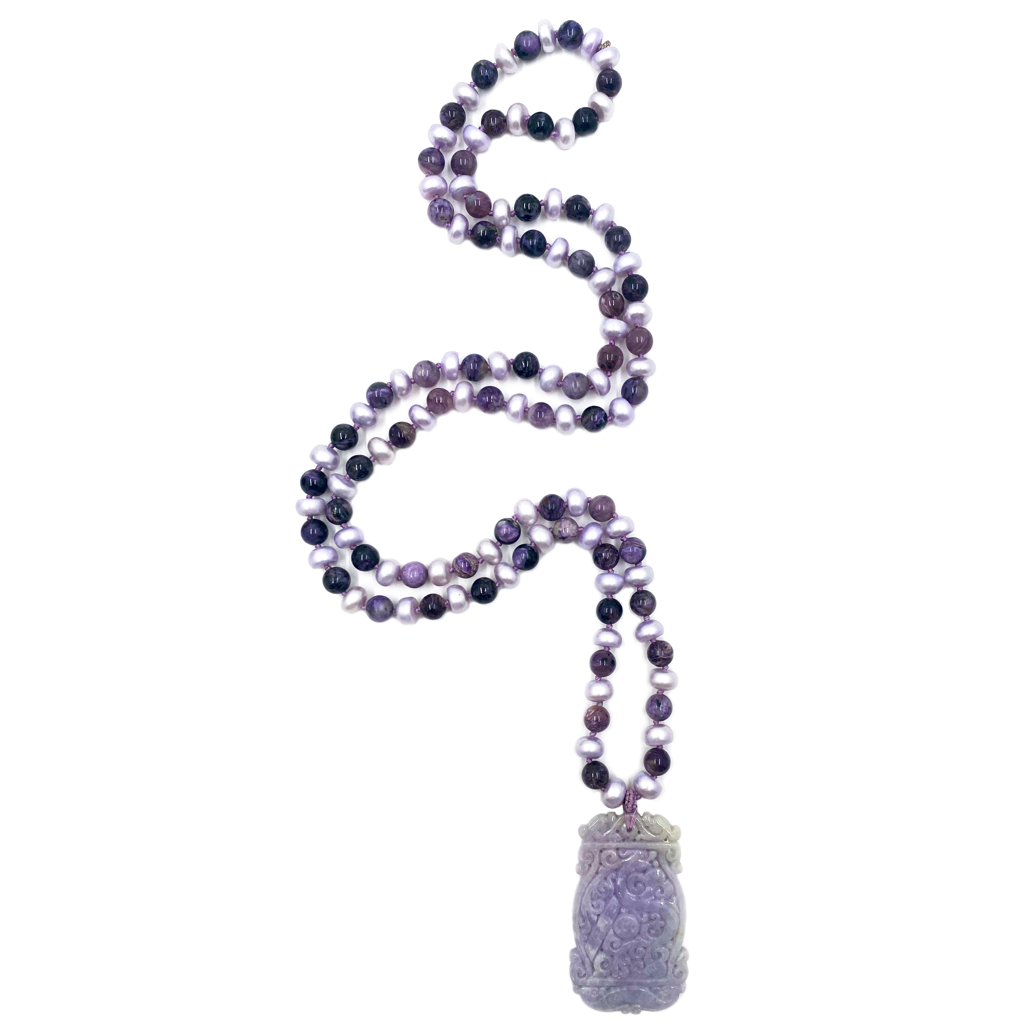 Healing Catalyst Long Necklace - Anna Michielan Jewelry