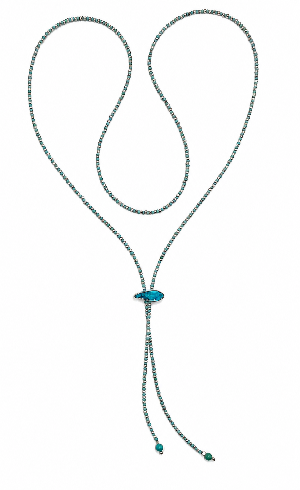 Purification Turquoise Long Necklace