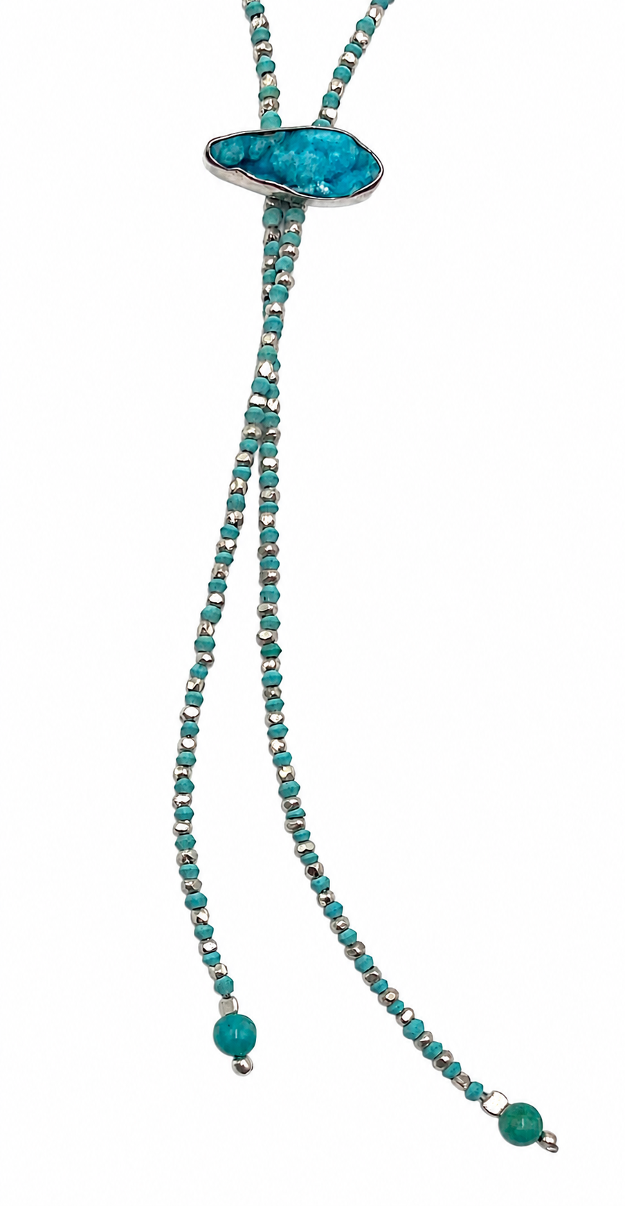 Purification Turquoise Long Necklace