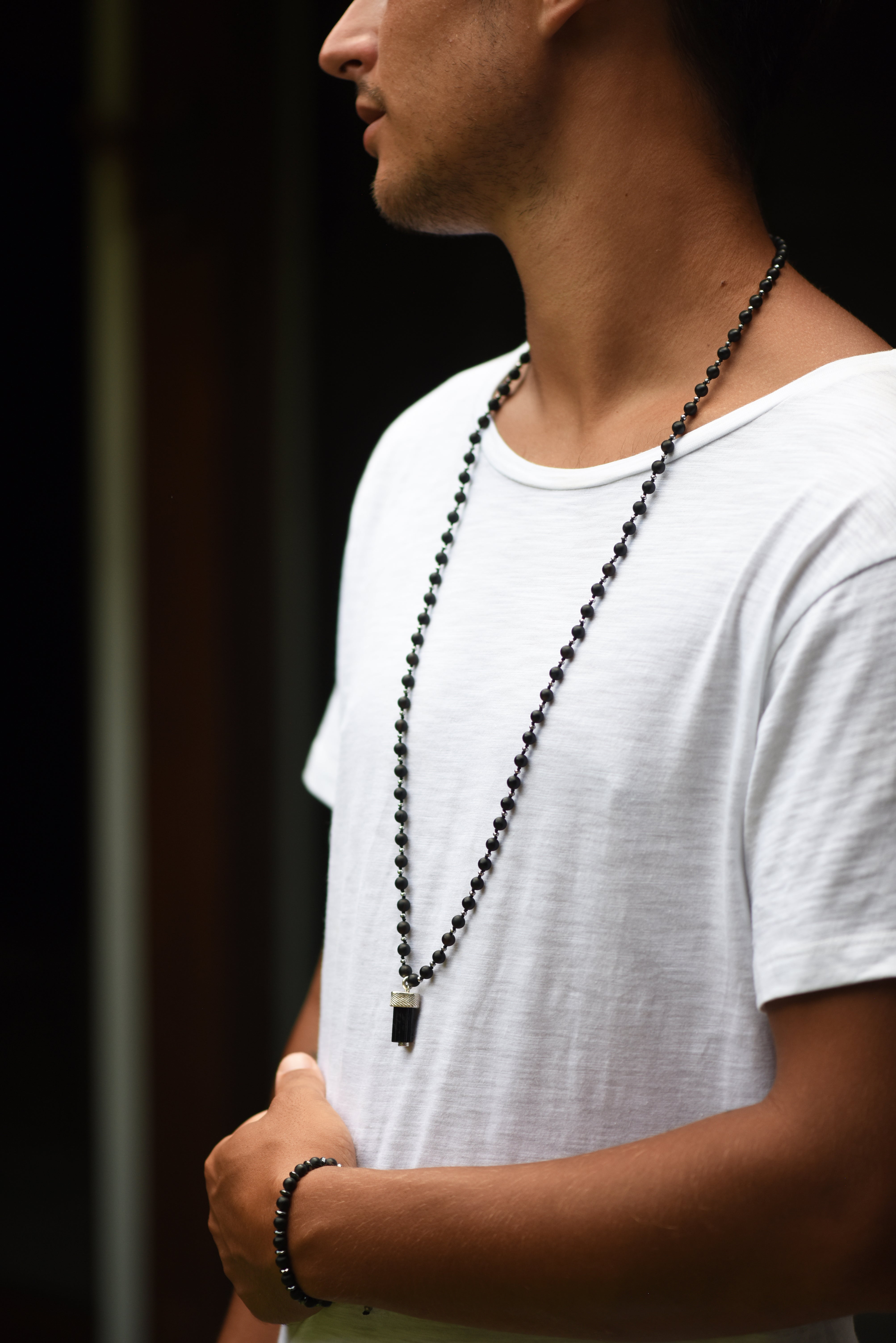 Positive Attitude Long Necklace