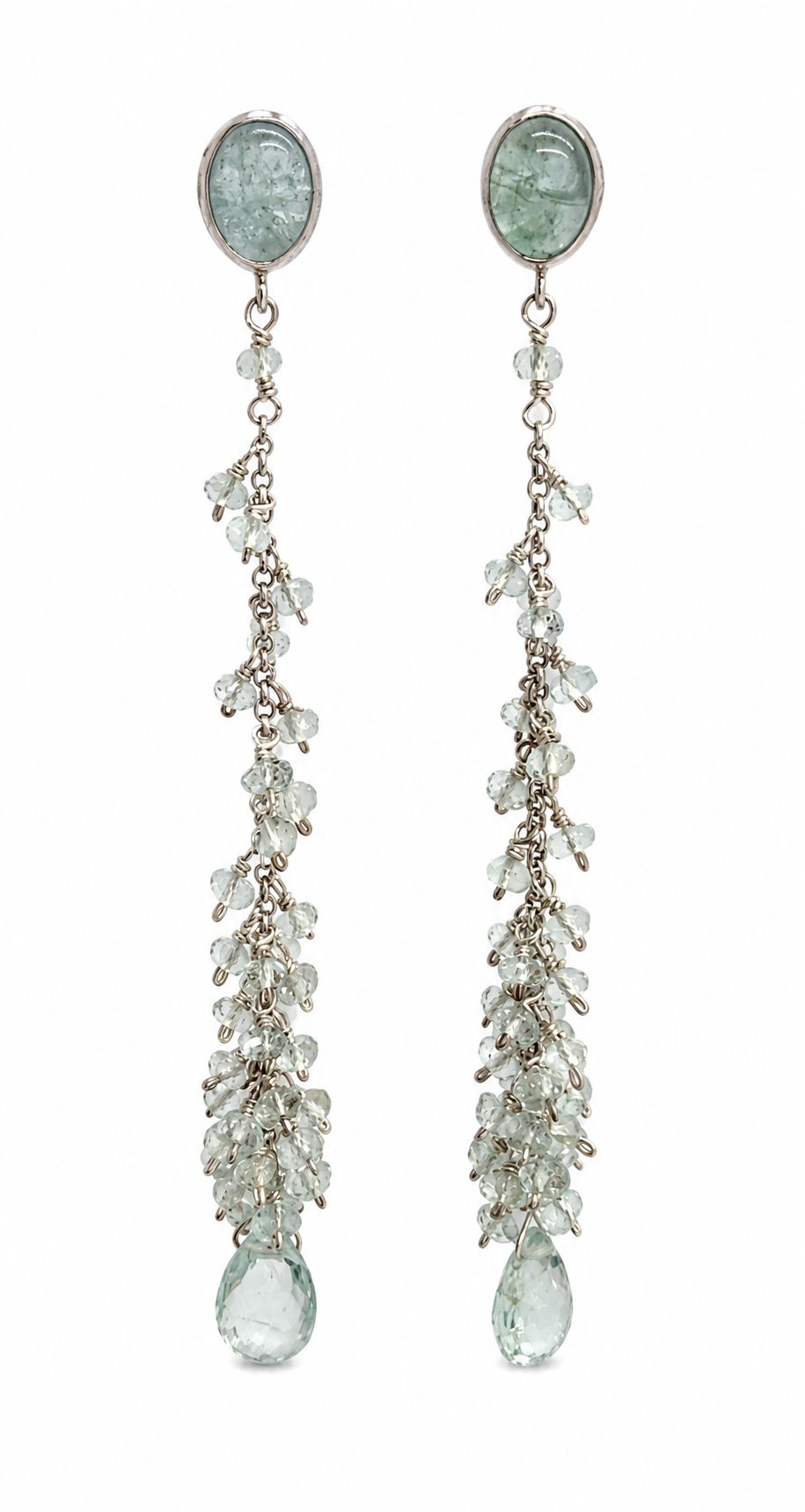 Calming Silver Earrings