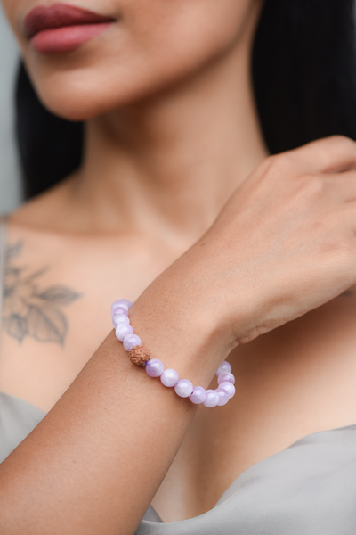 Activate Heart Chakra Elastic Bracelet - Anna Michielan Jewelry