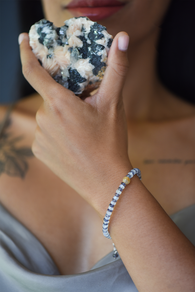 Activate the Third Eye Silver Bracelet - Anna Michielan Jewelry