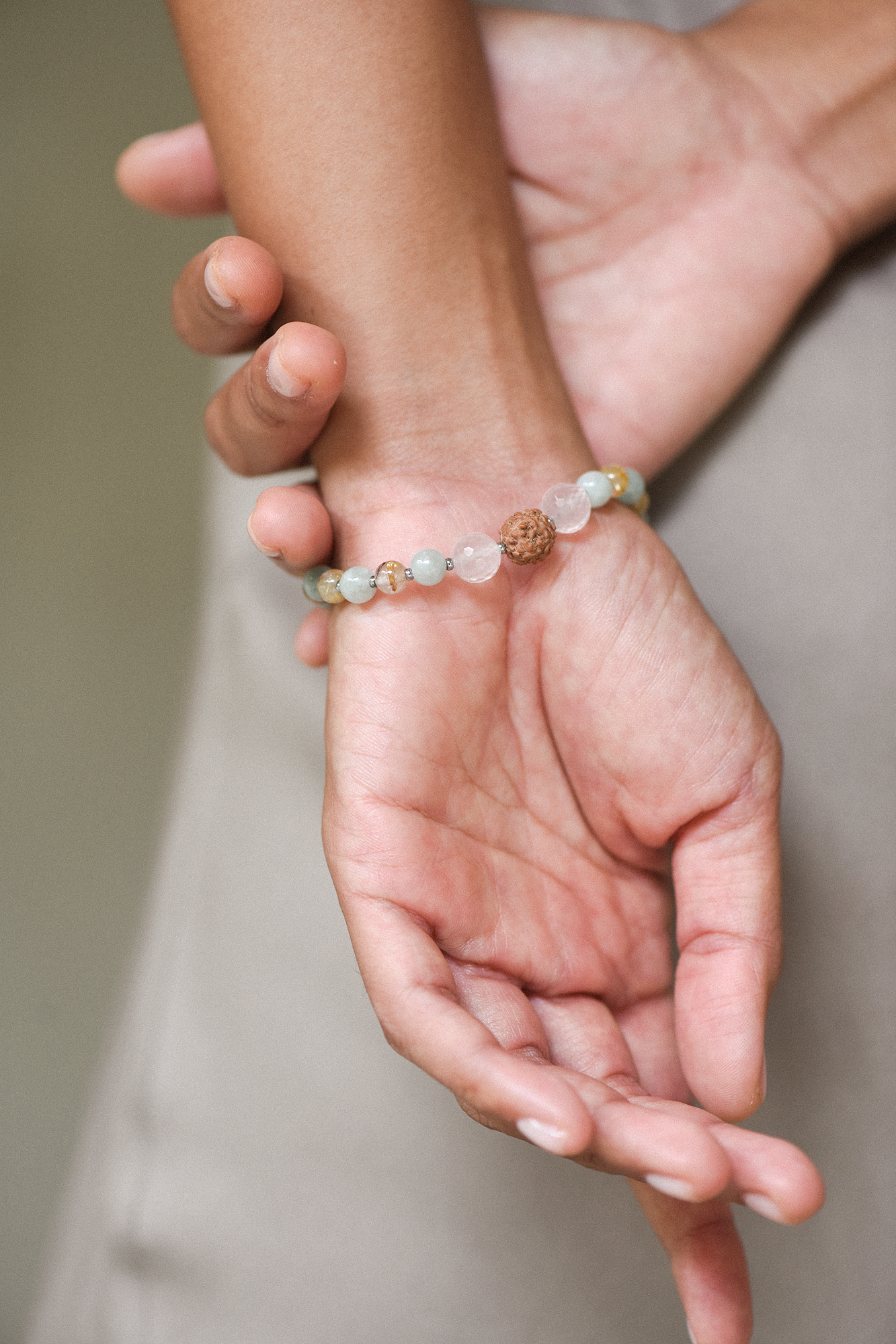 Lakshmi Elastic Bracelet - Anna Michielan Jewelry