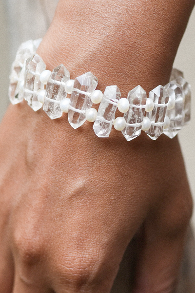 Pure Vibration Elastic Bracelet - Anna Michielan Jewelry
