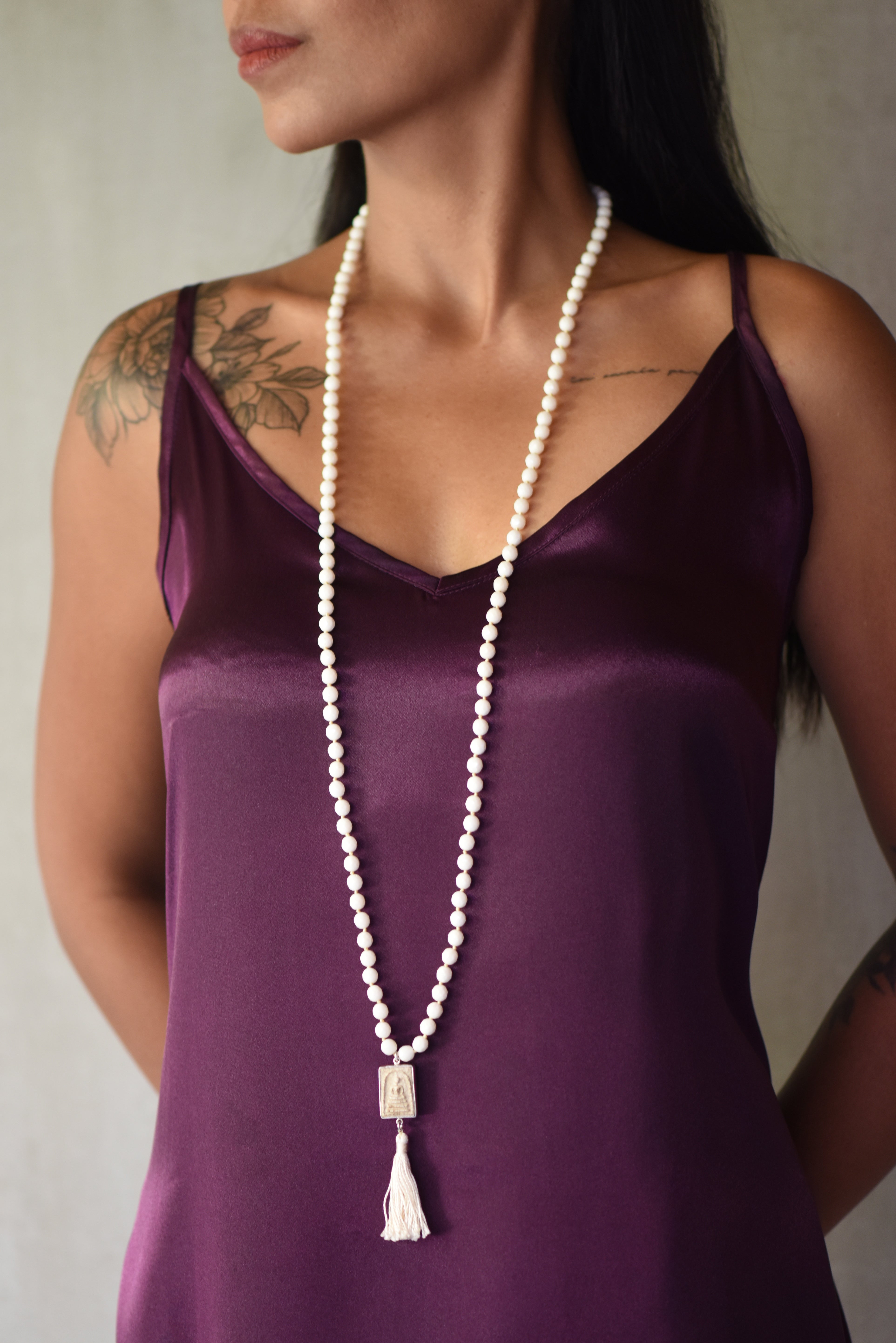 Bringing Inner Peace Mala Necklace