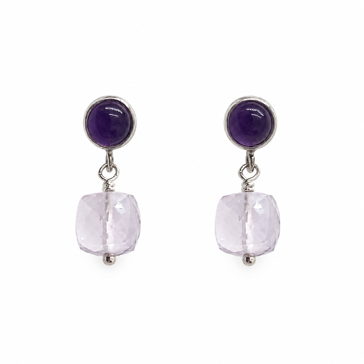 Uplifting the Spirit Silver Earrings