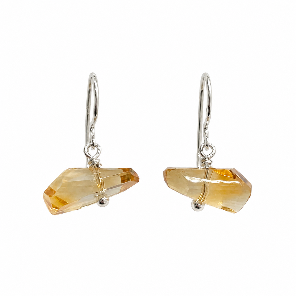 Energizing Silver Earrings