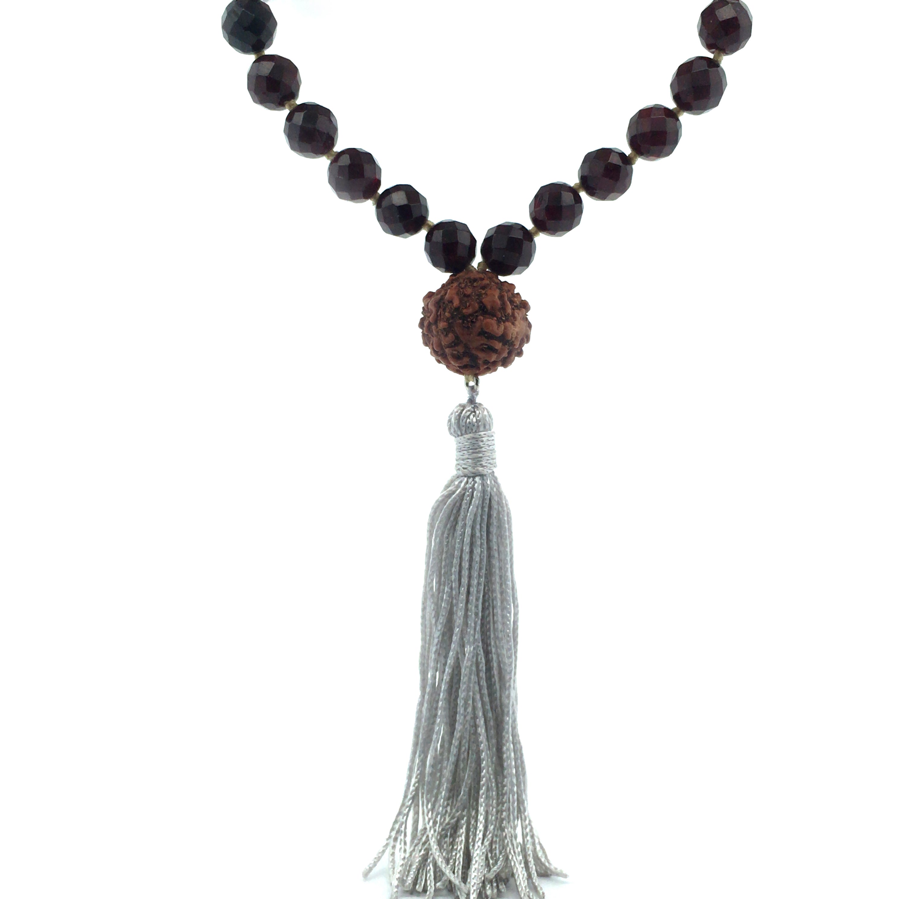 Seven Chakra Mala Necklace 8mm - Anna Michielan Jewelry