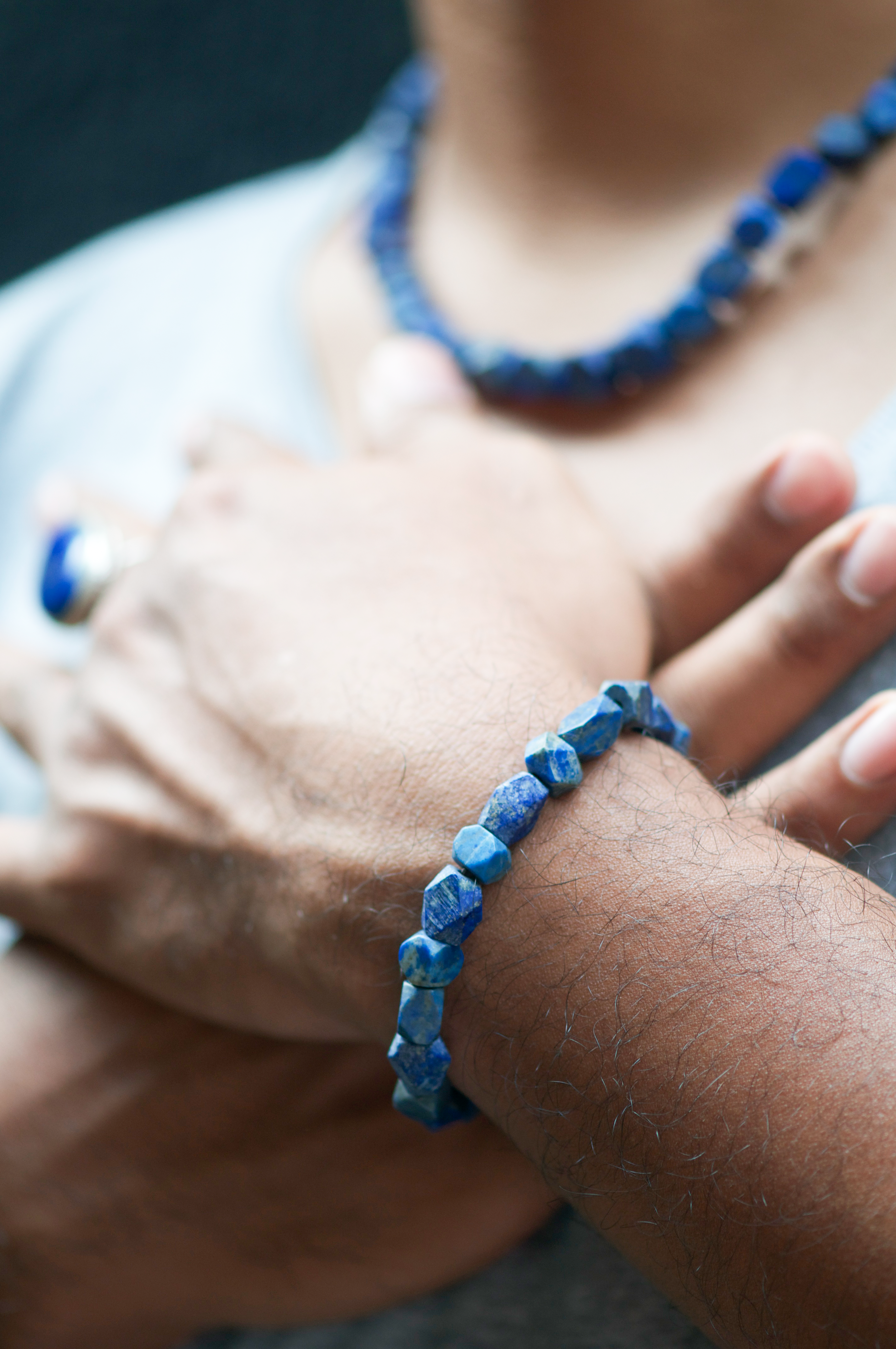 Bring Peace Elastic Bracelet - Anna Michielan Jewelry