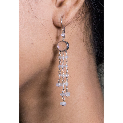 Emotional Healing Silver Earrings - Anna Michielan Jewelry