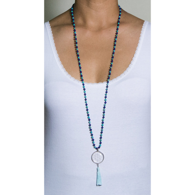 Healing The Spirit Mala Necklace - Anna Michielan Jewelry